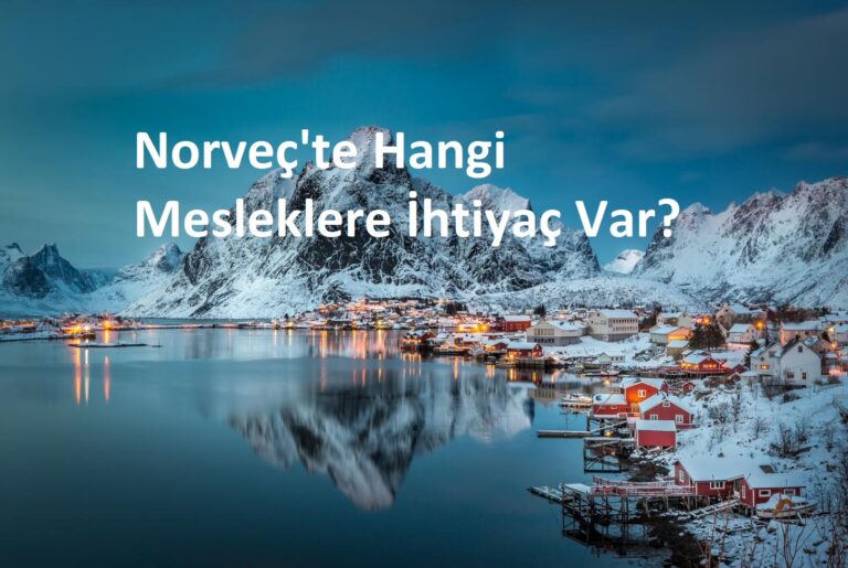 Norveç’te Hangi Mesleklere İhtiyaç Var? 2024 Fırsatları Neler?